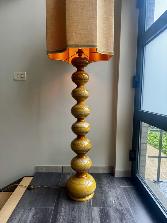 Image 1 of Lampada in ceramica gialla Kaiser Idell