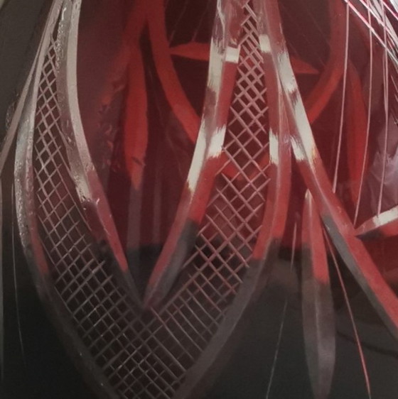 Image 1 of DECANTER IN CRISTALLO TAGLIATO