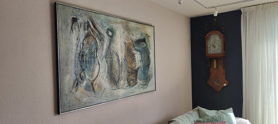 Image 1 of Abstract painting Iris Bouwmeester - Organic forms