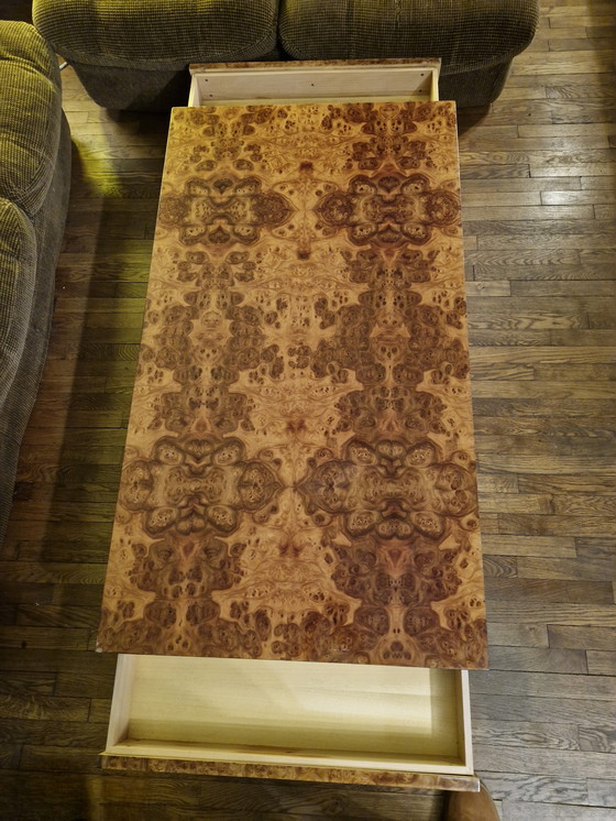 Image 1 of 🟡🟤 Vintage salontafel uit de jaren 70 - wortelhout, Italiaans design, Roche Bobois