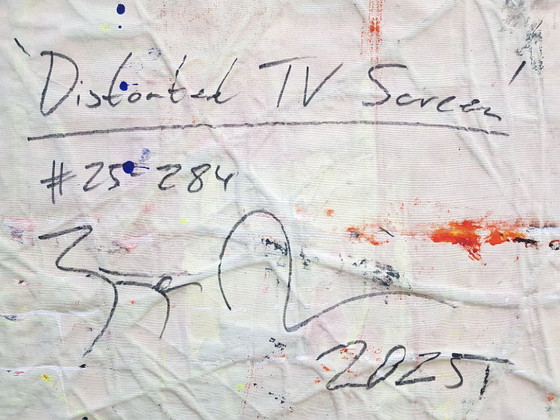 Image 1 of Jürgen Angeler - Distorted TV Screen