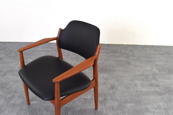 Image 1 of Mid-Century Danish Teak Chairs Model 62a by Arne Vodder for Sibast, 1960s.