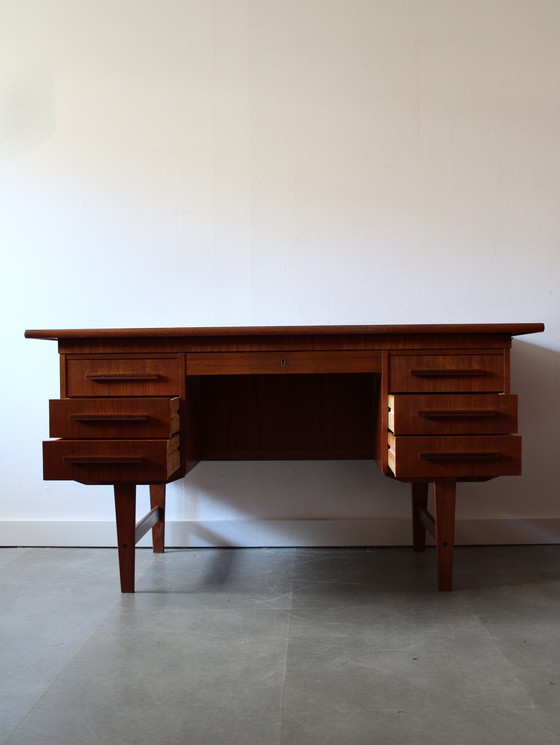 Image 1 of Vintage Danish teak desk