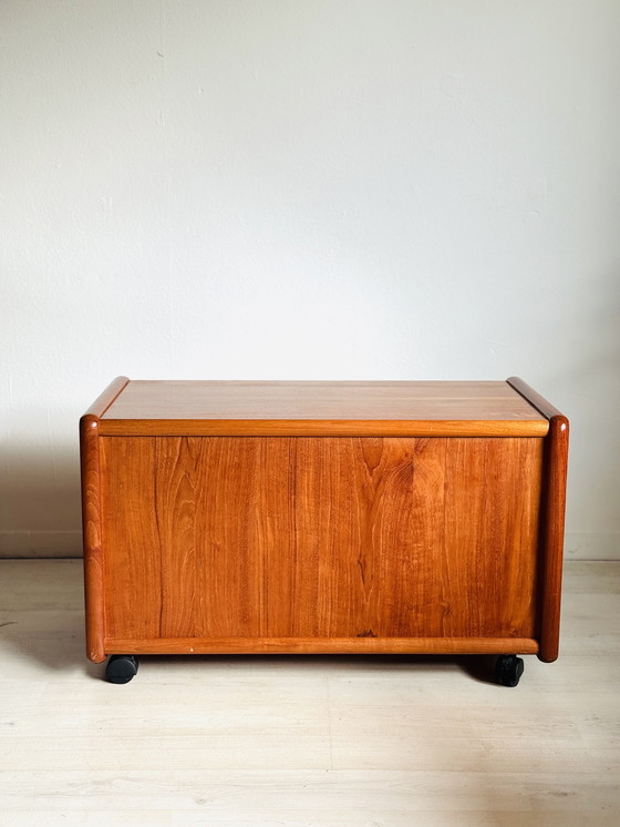 Image 1 of Chariot vintage danois meuble audio teck 1960s