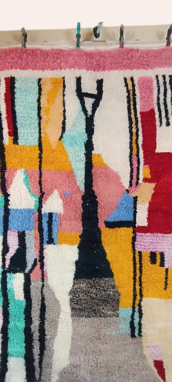 Image 1 of Berber carpet rug new wool moroccan Carpet - 274 x 150 cm 300 x 200 m Type B21.3