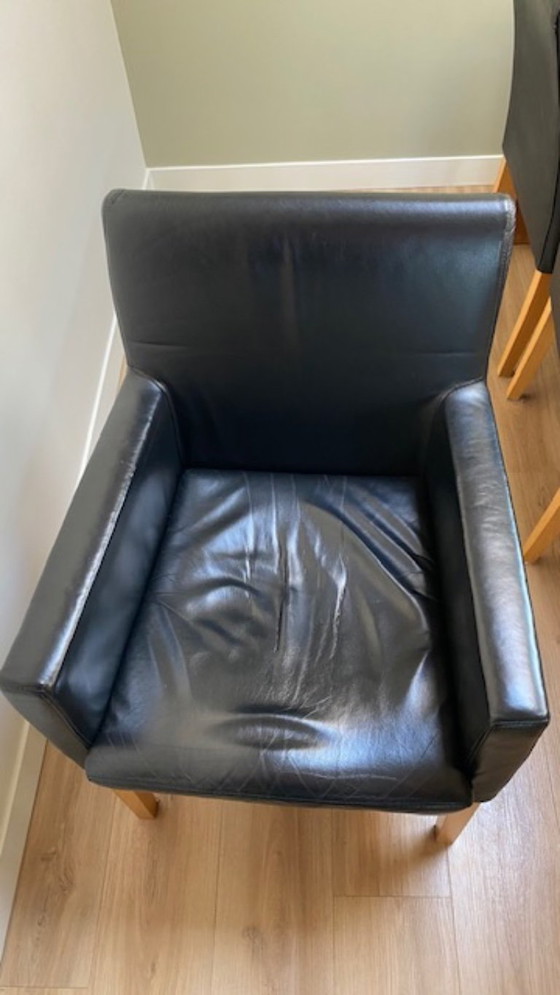 Image 1 of Essbereich mit 6 Ledersesseln