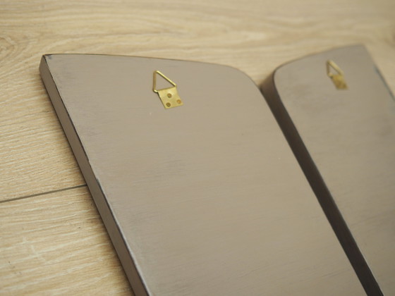 Image 1 of Set of Two Mirrors, Danish Design, 1960s, Production: Denmark