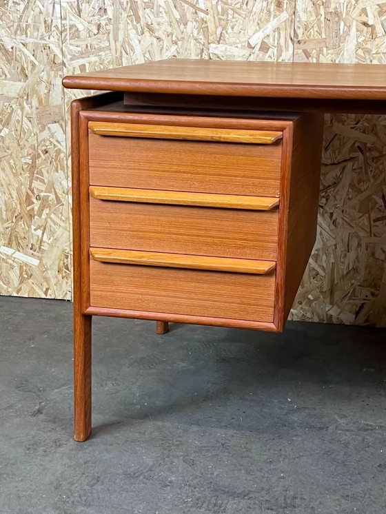 Image 1 of 60s 70s Teak Writing Desk by GV Gaasvig for GV Møbler 60s