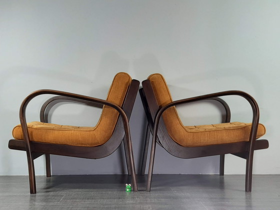 Image 1 of 2 Fauteuils Kropaček & Kozelka, Mid-Century Tchèque 1940S