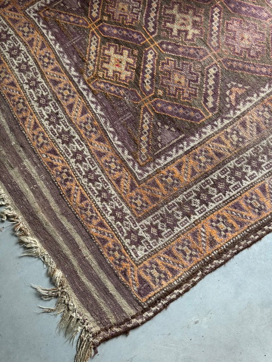 Image 1 of Unique Kelim Persian - Oriental carpet beautiful muted shades