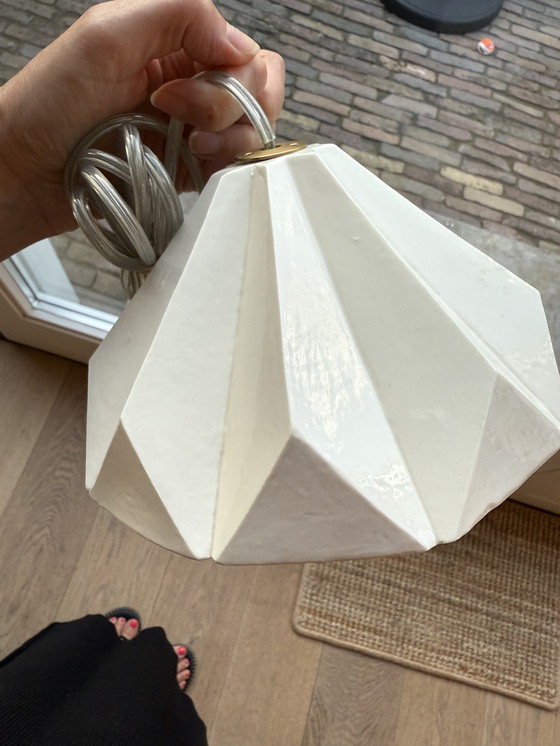 Image 1 of Origami hanglamp keramiek 