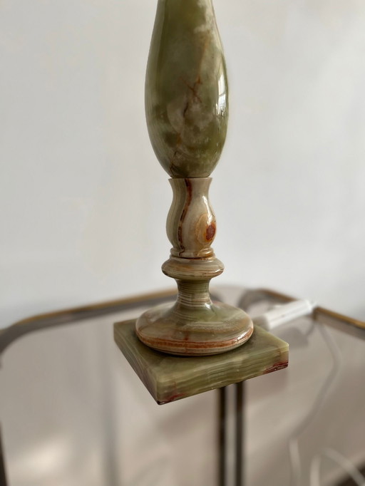 Vintage onyx (marmeren) lamp