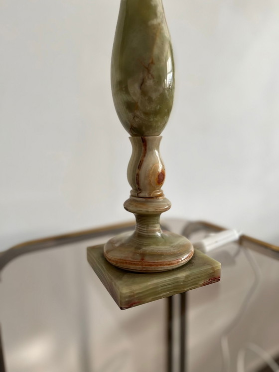 Image 1 of Vintage onyx (marmeren) lamp