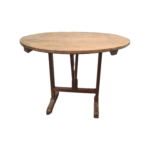 Antique French Wine Tasting Table, 2nd Half 19th Century