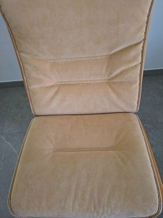 Vintage EKORNES Fauteuil – Showroommodel – Made In Norway – 2 zitsbanken, Polyester (photo 11 of 18)