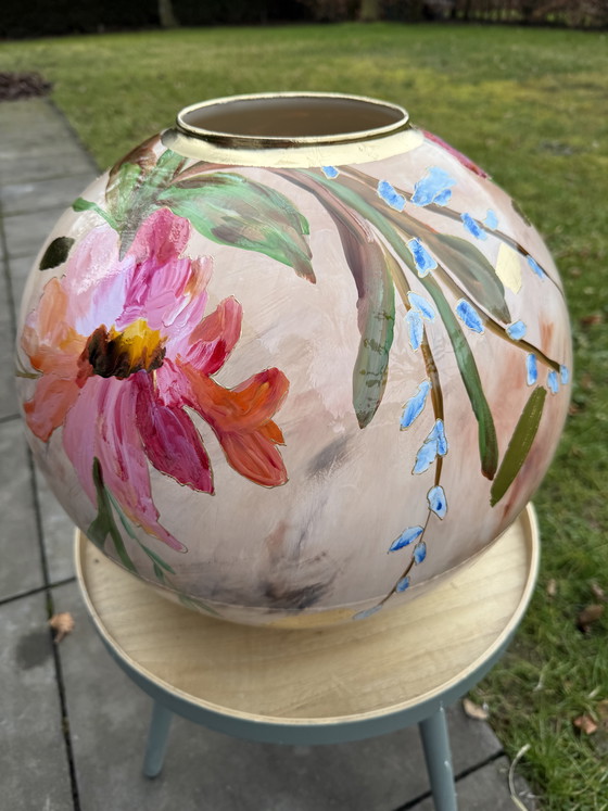 Image 1 of Vaso XL nuovo dipinto a mano VIBE Art