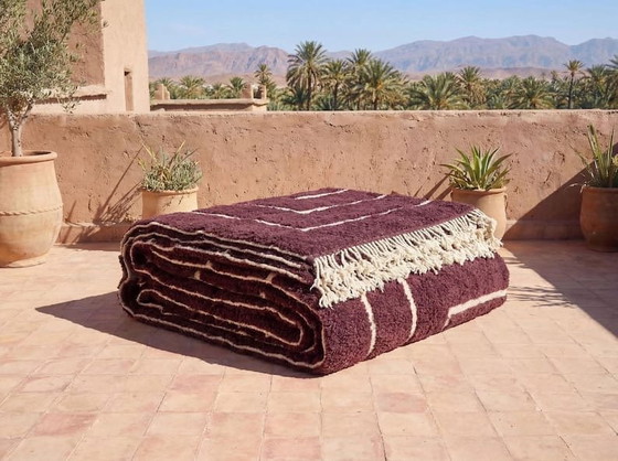 Image 1 of Traditional handmade Berber rug in pure wool, size 200x300 cm