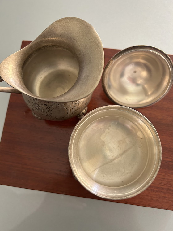 Image 1 of Servizio vintage in silver plated 