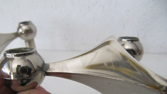 Image 1 of 2x Kerzenleuchter S22 Nagel Werner Stoff