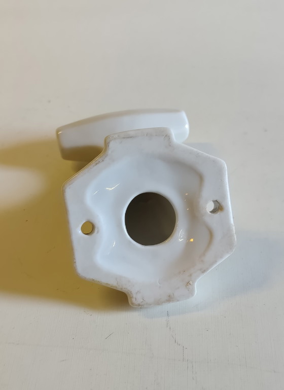 Art Deco Porseleinen Kapstok - Midden 20e Eeuw – Kapstokken, Porcelain (photo 6 of 6)