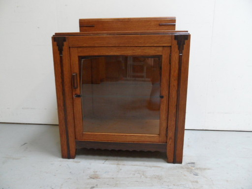 Art Deco display case Amsterdam School