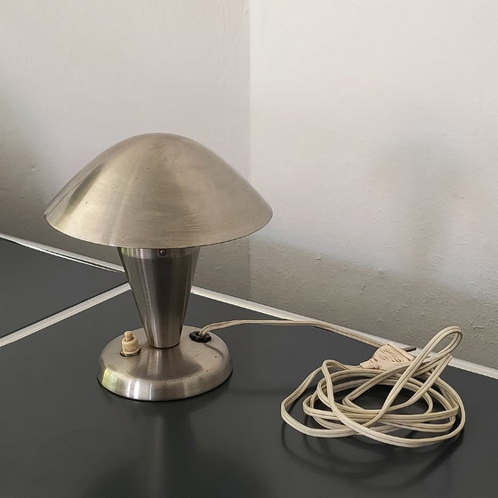 Image 1 of Lampe de table Josef Hurka Chrome Napako vintage Mid Century