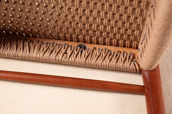 Image 1 of 4 sedie da pranzo Niels O. Møller modello 75 in teak, anni '60, Danimarca