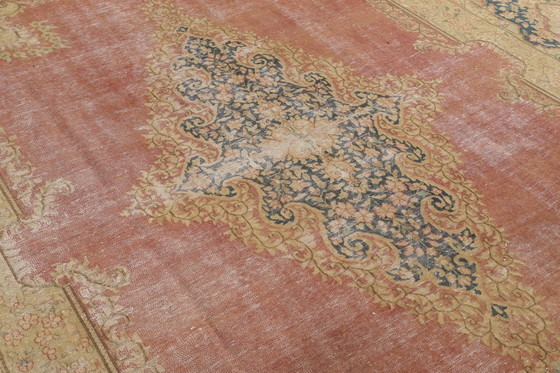 Image 1 of Tappeto orientale originale annodato a mano, vintage, arte moderna, 390 x 290 cm, condizioni eccellenti