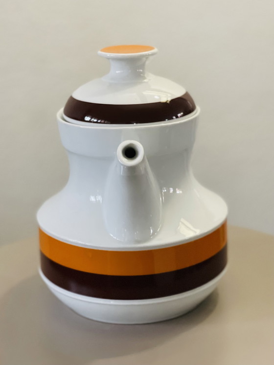Image 1 of Théière vintage Bavaria Schumann Arzberg - Retro 70s - Mid Century Modern