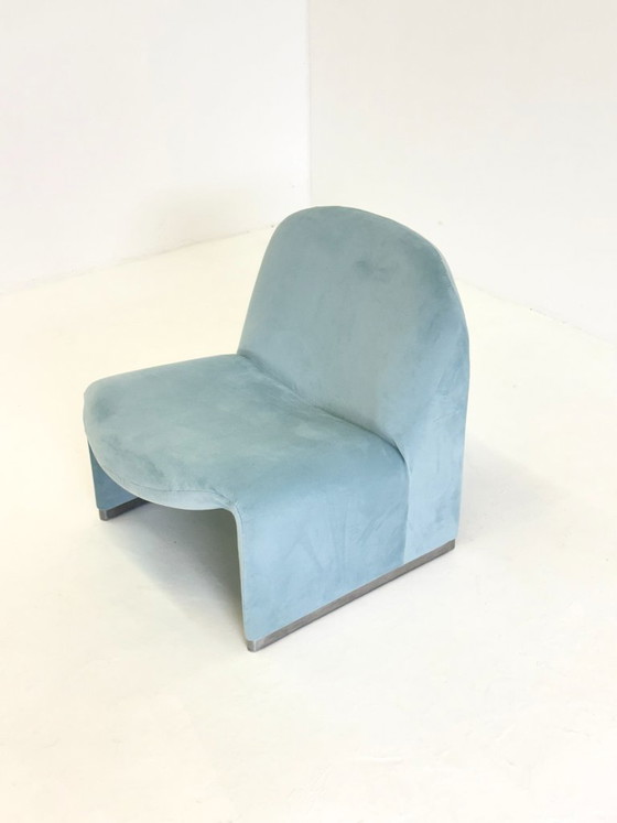 Anonima Castelli Alky Fauteuil en Velours Bleu Bébé – Textile (photo 8 of 14)