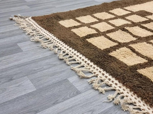 Tapis marocain artisanal en laine 300cmx200cm