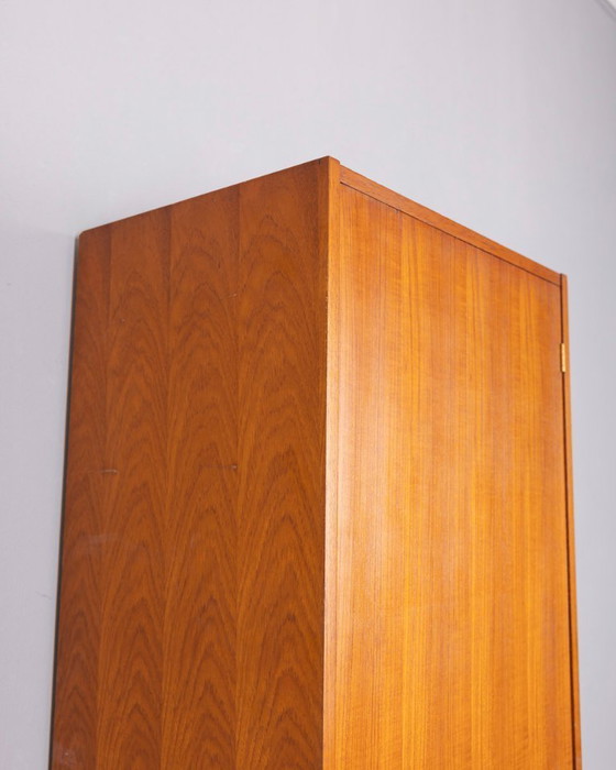 Image 1 of Armoire en bois vintage des années 1960, conçue par ZAM Milano, Italie.