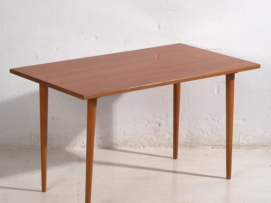 Solid wood retro style table (c.1960), Coffee tables, Brown (photo 2 of 16)