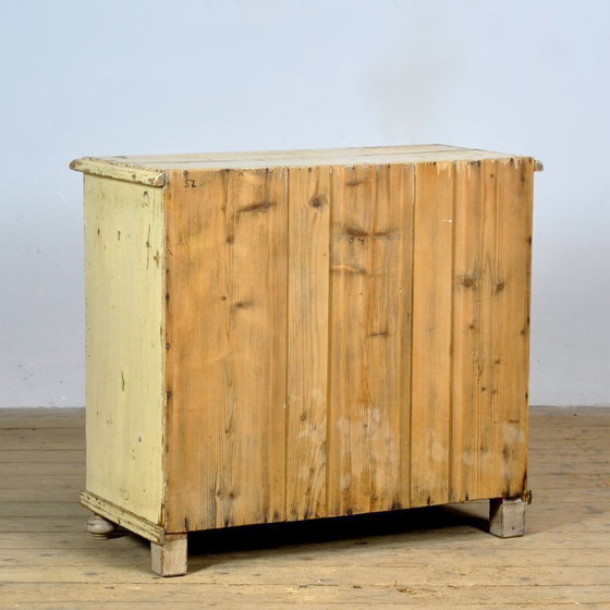 Image 1 of Antikes Kiefernholz-Sideboard, um 1910