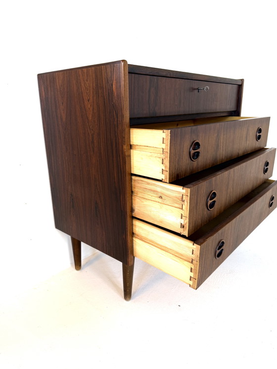 Image 1 of Coiffeuse danoise vintage en palissandre des années 60