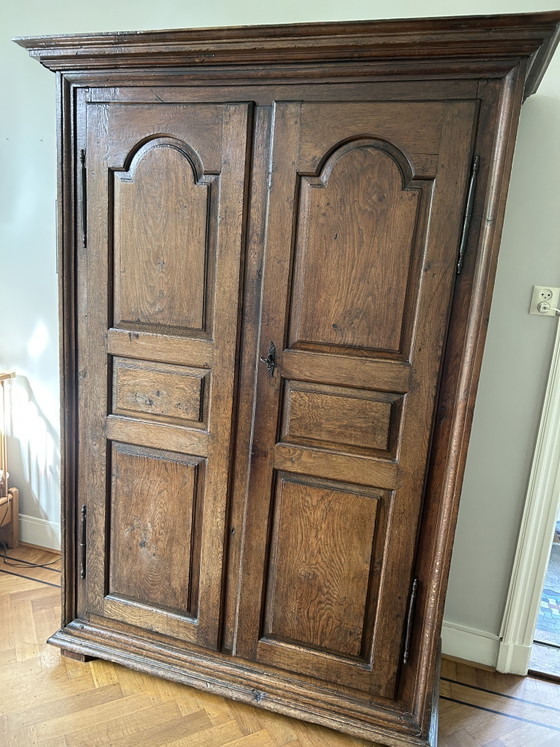 Antiker französischer Schrank – Wandschrank, Wood (photo 7 of 7)