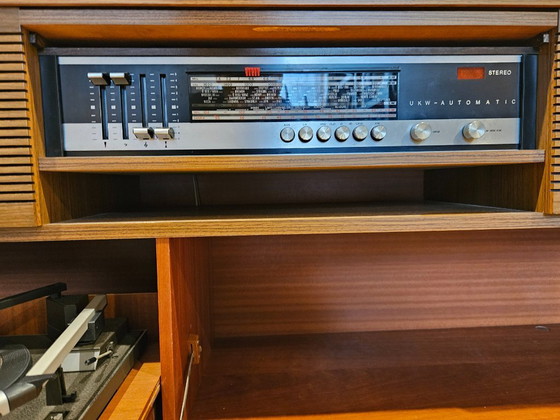 Image 1 of Mid-Century Sideboard & Music Cabinet | Vintage 1960s Chest of Drawers, Retro Lowboard