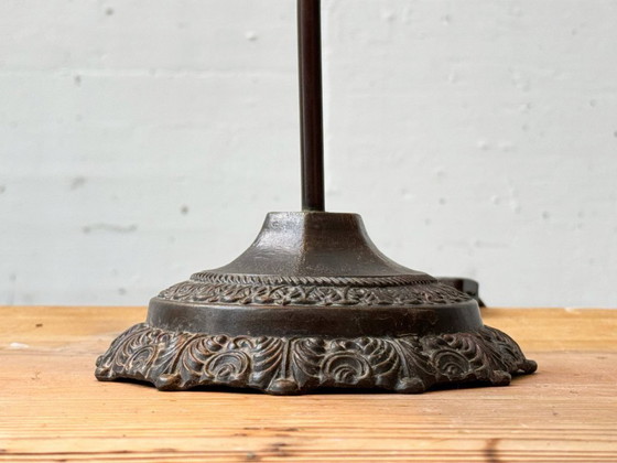 Image 1 of Vintage tafellamp in Tiffany-stijl, veelkleurig, jaren 70