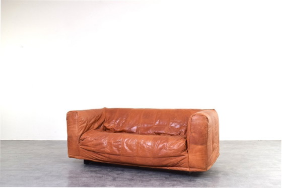 Sofá de cuero modelo Klippan de Noboru Nakamura para IKEA, años 80. – Sofás de 3 plazas, Leather (photo 3 of 12)