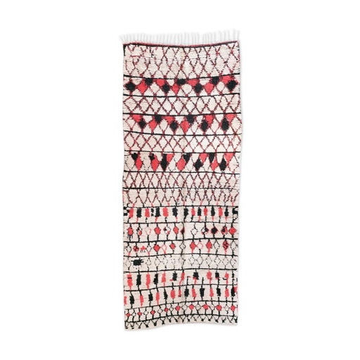 Berber tapijt Beni Ouarain origineel oud vintage – vloerkleden en tapijten, Wool, Cotton