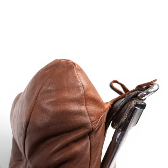 Image 1 of Westnofa Wing Leather Armchair by Harald Relling, 1970