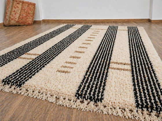 Image 1 of Alfombra marroquí de lana – Diseño único y hecha a mano 200cmx300cm