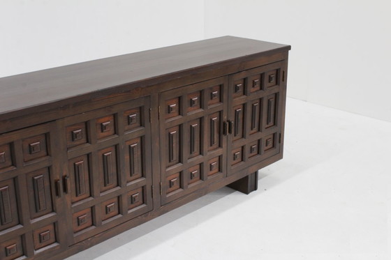 Image 1 of Vintage Brutalist sideboard, Spain, 1970s