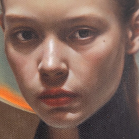 Image 1 of "Satellite of Love" oil on canvas