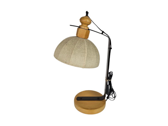 Image 1 of Massive - Made in Belgium - hout - metaal - textiel - 80's