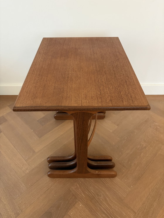 Image 1 of Tables gigognes en teck de Victor Wilkins pour G-Plan, lot de 3