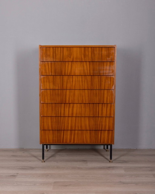 Vintage-Kommode aus Teakholz, italienisches Design aus den 1960er Jahren