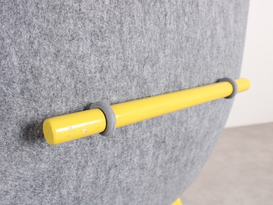 Image 1 of Fauteuil Vorm Pod Privacy gris/jaune