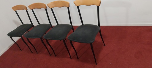 4 chaises de salle à manger