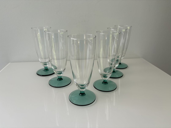Image 1 of Vintage late ‘60s early ‘70s set of six glasses